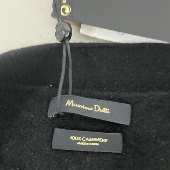 Massimo Dutti Womens Cardigan Sweater Size S Black Cashmere 5649/605 NWT - Picture 4 of 10